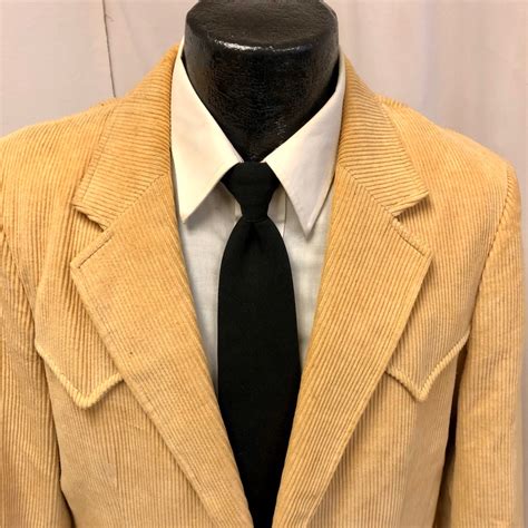Vtg 70’s Brad Whitney Men's Tan Sport Coat COWBOY WESTERN Jacket ...