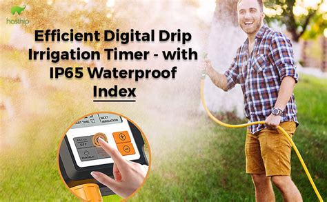 HASTHIP® Drip Irrigation Timer for Garden Farm, Irrigation Water Timer ...