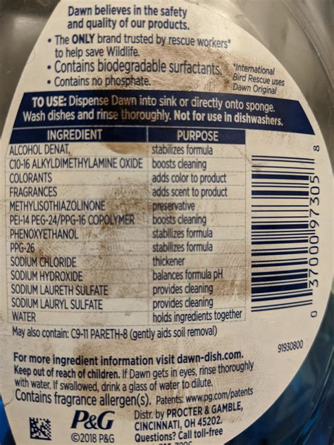Dawn Dish Soap Directions at Samantha Sternberg blog