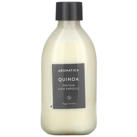 Buy Quinoa Protein Hair Ampoule, 3.3 fl oz 100 ml, Aromatica Online at ...