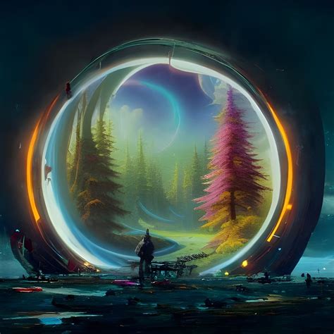 Into A World Where Trees Still Exist - AI Generated Artwork - NightCafe Creator