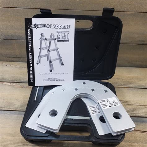 Gorilla Ladder 4-in-1 Aluminum Ladder with Static Hinge Kit & India | Ubuy