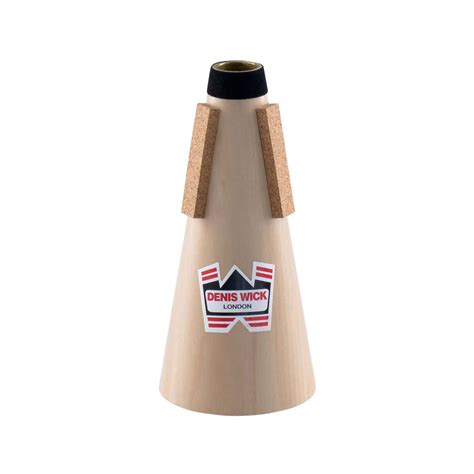 Wooden Straight Mute for D Trumpet or E♭ Cornet - Denis Wick Products Ltd.