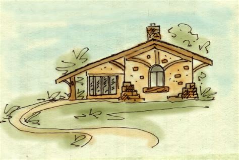 Earth Bag House Plan - Unique House Plans