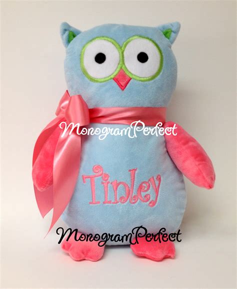 Personalized Owl Stuffed Animal — MonogramPerfect
