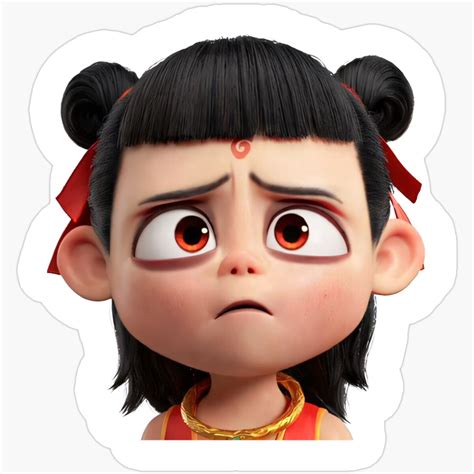 Kira Heartbroken Ne Zha Look Sticker Decorative Laptop, Phone Stickers ...