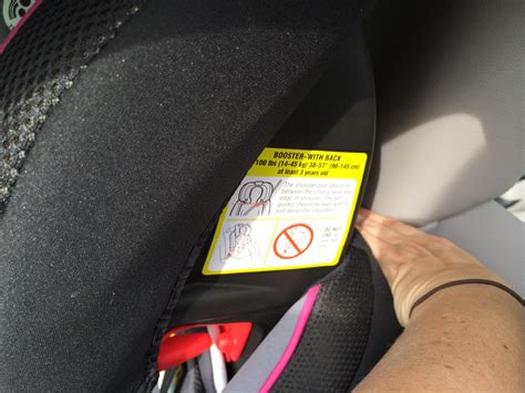 Infant Car Seat Faa Sticker at Stuart Witt blog