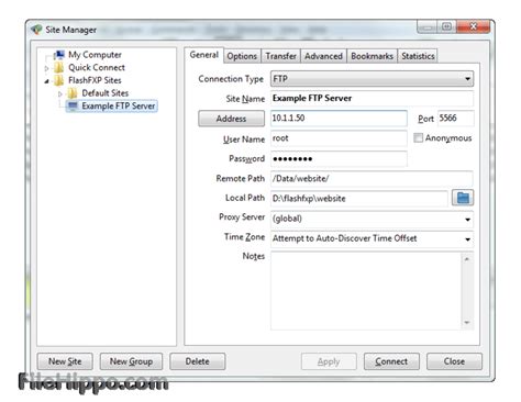 FlashFXP 5.4.0-build-3970 für Windows downloaden - Filehippo.com