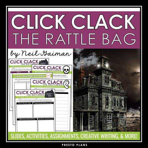 Click Clack the Rattlebag by Neil Gaiman - Short Story Unit Lesson & A ...