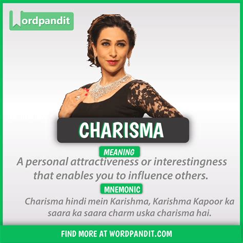 Charisma Meaning
