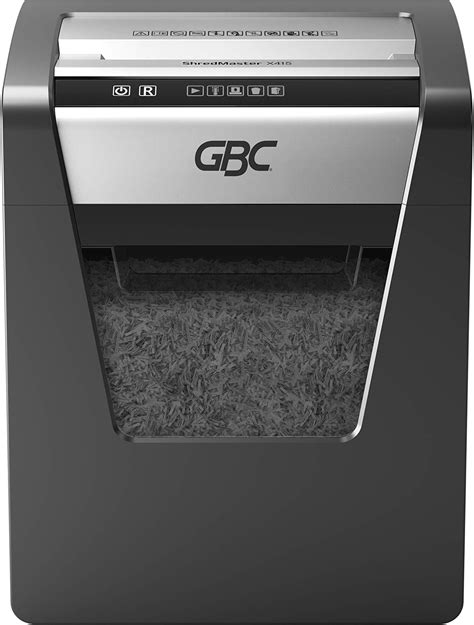 GBC ShredMaster X415 Paper Cross Cut Small Office Shredder with 15 ...