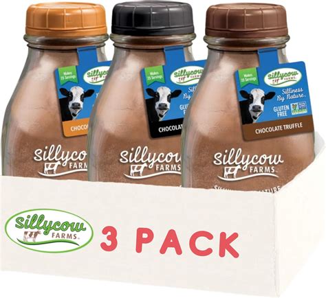 Amazon.com : Silly Cow Farms Hot Chocolate Moo usse Mix Rich Chocolate ...