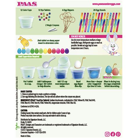 Megga Color Cups Egg Decorating Kit - PAAS® Easter Eggs