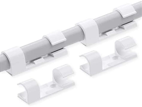 Robustt Cable Organizer Clips - White | Strong Self Adhesive | 16 Pcs ...