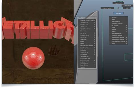 Maya Text Tutorial 的图像结果