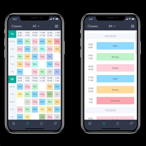 School Schedule Maker App | School schedule maker, Schedule maker ...