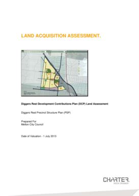 Fillable Online Diggers Rest Development Contributions Plan (DCP) Land ...