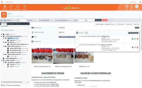 Electronic Lab Notebook 的图像结果