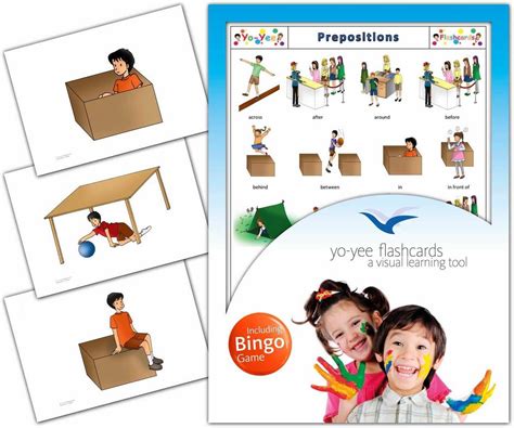 Buy Yo-Yee Flashcards - Prepositions Flash Cards in English with ...
