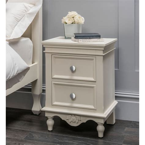 Toulouse Antique French Style Bedside Table | Shabby Chic Bedside Table