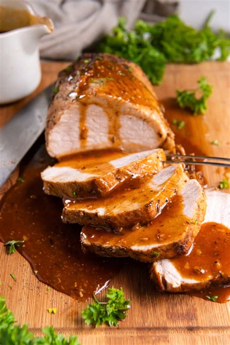 Instant Pot Pork Loin {with the BEST Gravy} - Kristine's Kitchen