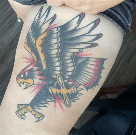 Patriotic Bald Eagle Tattoos