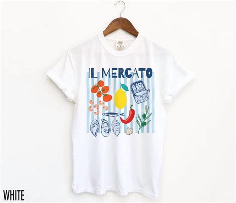 Italian Market Shirt, Italy TShirt, Italian Vacation, Travel Shirt ...