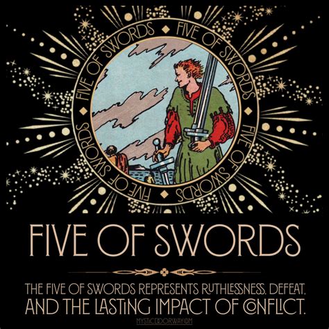 Five of Swords - Mystic Doorway