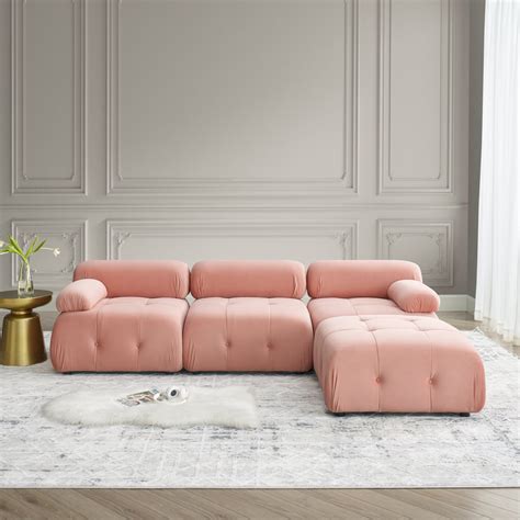 Modular Cloud Sectional Sofa, Free Combination Couch with Reversible ...