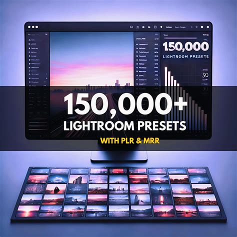 150,000 Lightroom Presets Bundle PLR MRR lr presets boudoir presets ...