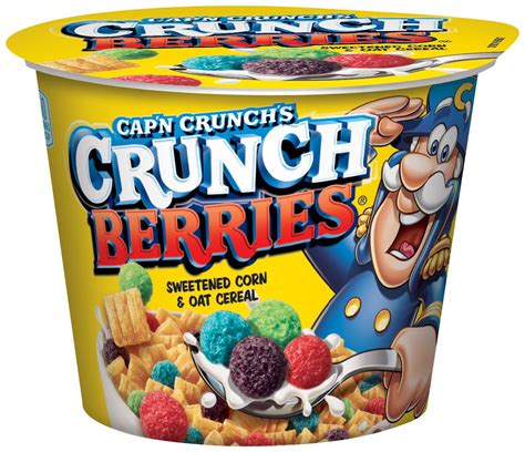 Amazon.com: Cap'n Crunch Breakfast Cereal, Crunch Berries, 1.3oz ...