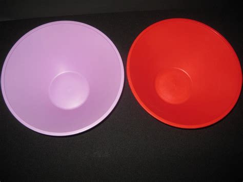 2 Vintage MARGARINE BUTTER BOWLS Parkay Blue Bonnet Nu Maid Large Bowls ...