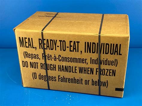 MRE Meal Ready to Eat x 12 Meals with FRH