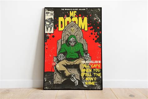 MF DOOM – Rapper Posters