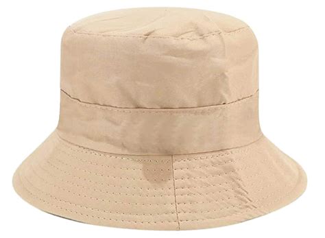 Buy Zacharias Unisex Cotton Fishermen Bucket Cap Hat Beige at Amazon.in