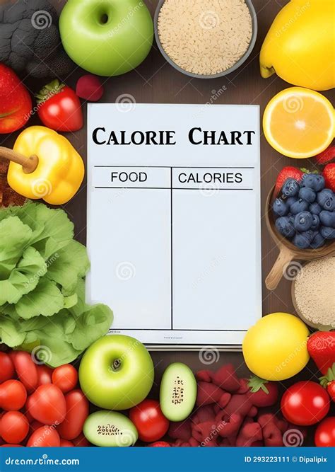 Fruits and Vegetables with Calorie Stock Illustration - Illustration of eating, loss: 293223111