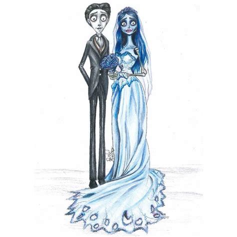 Image result for How to Draw Victor and Emily Corpse Bride