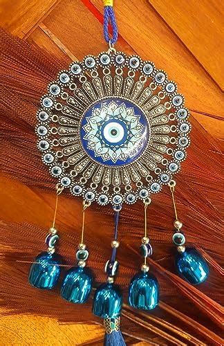 DT DECTONE Nazar Battu Evil Eye Hanging Wall Decor Interior Accessories ...
