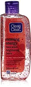Clean & Clear Morning Energy Berry Flavor Face Wash, 100ml (Buy 2 and ...