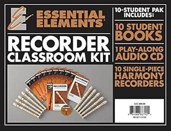 Buy Essential Elements for Recorder Classroom Kit: Includes 1 Student ...