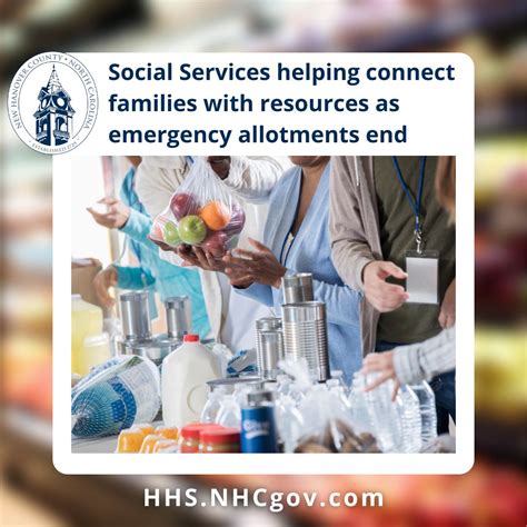 New Hanover County on LinkedIn: Monthly Food and Nutrition Services emergency allotments end ...