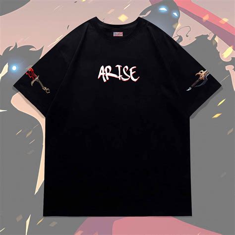 Solo Leveling Jinwoo & Igris Oversized Tee – Reali-Tees