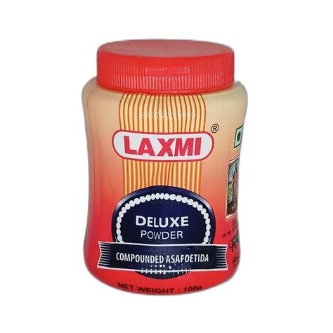 Laxmi Hing Deluxe Powder (Compounded Asafoetida) 100gm|Strong Hing ...