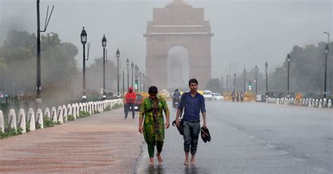 First heavy spell of the Monsoon 2020 on its way for Delhi, Punjab, and ...