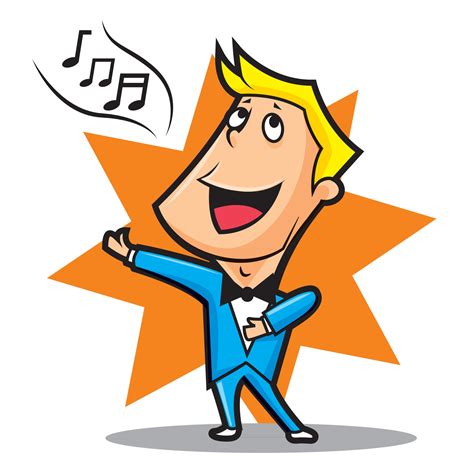 Male Singer Clip Art