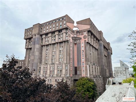 Les Espaces d'Abraxas, a landmark building in Noisy-le-Grand (93 ...