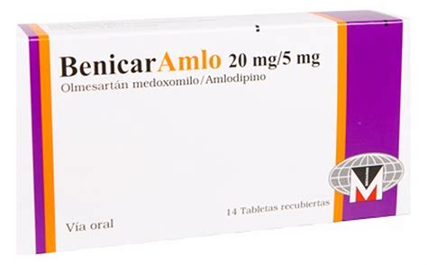 Benicar Amlo (20 mg/5 mg) - Rappi