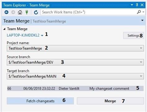 Visual Studio Merging From Remote 的图像结果