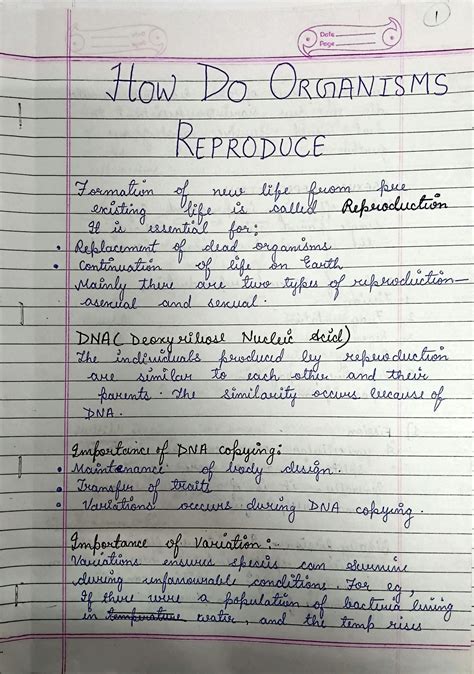 Image result for How Do Organisms Reproduce Class 10 Explanation