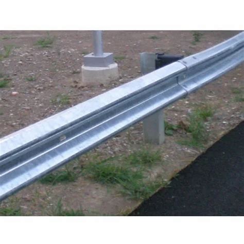 Metal Beam Crash Barrier - W Beam Road Crash Barriers Manufacturer from ...